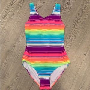 Little girls bathing suit size 16